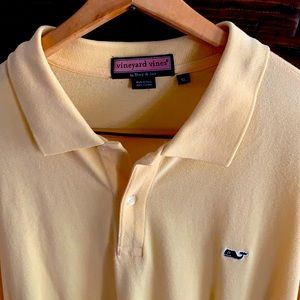 Vineyard Vines polo yellow shirt XL